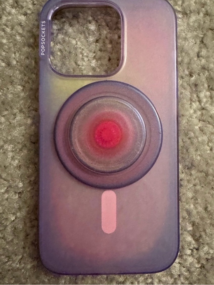 Phone 15 Pro "Aura" Popsocket Case Guc
